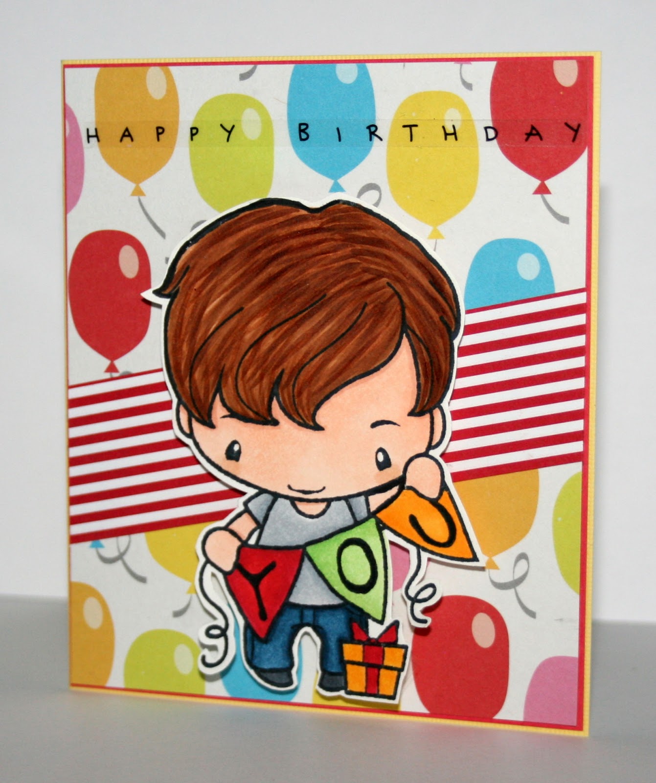 Simply Cute Cards: Happy Birthday Ian