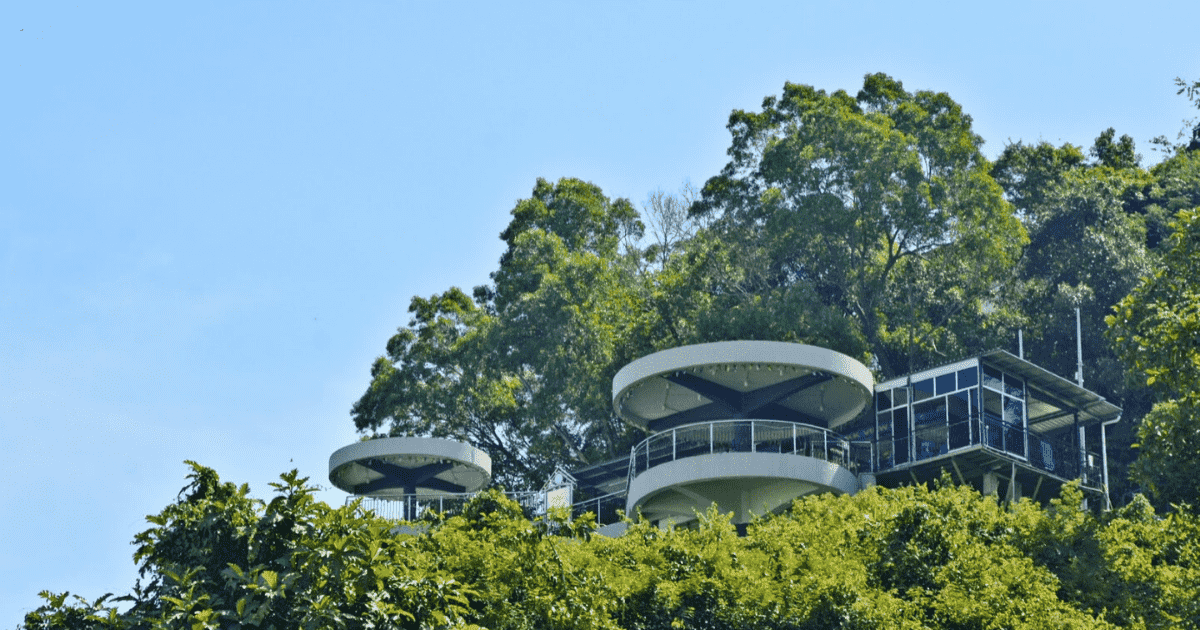 Eco sungai forest park tua Slope condition