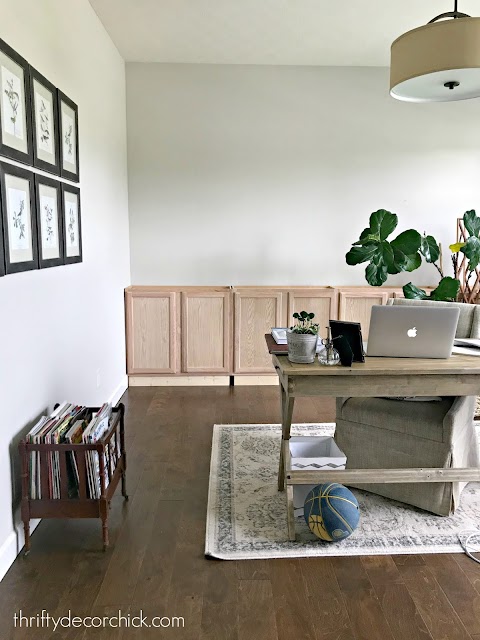 kitchen cabinet bookcases in office