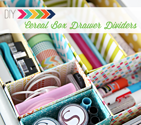 DIY Office Supplies Stackable Drawer Organizer (which slides