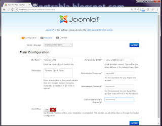 Install Joomla 3.6.2 on Windows 7  localhost tutorial 8