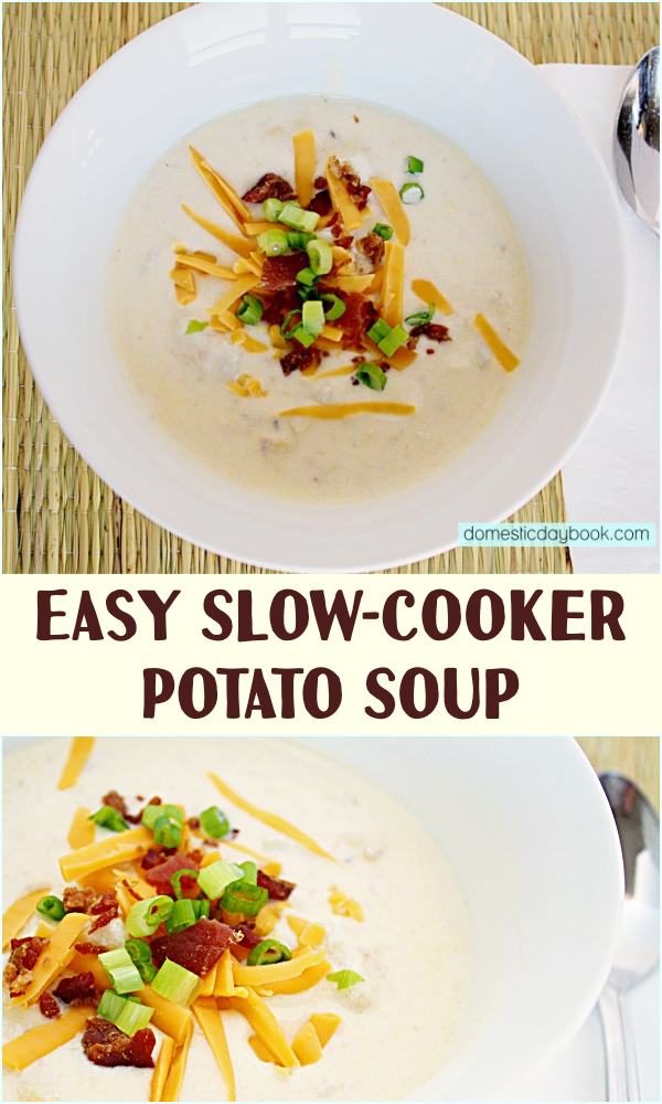 Easy SlowCooker Potato Soup
