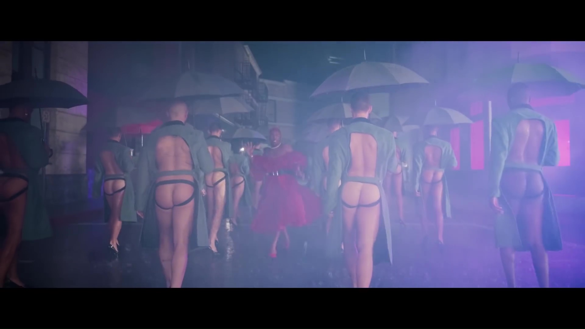 Todrick Hall nude in Rainin' Fellas music video.