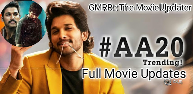 AA20 Allu Arjun New Movie 2020 Release Date Full AA20 Allu Arjun New Movie 2020 Release Date Full