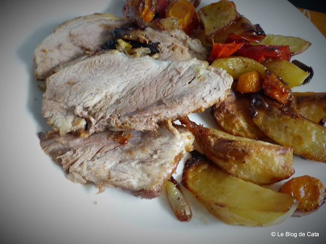 Le blog de Cata: Palette de porc confite