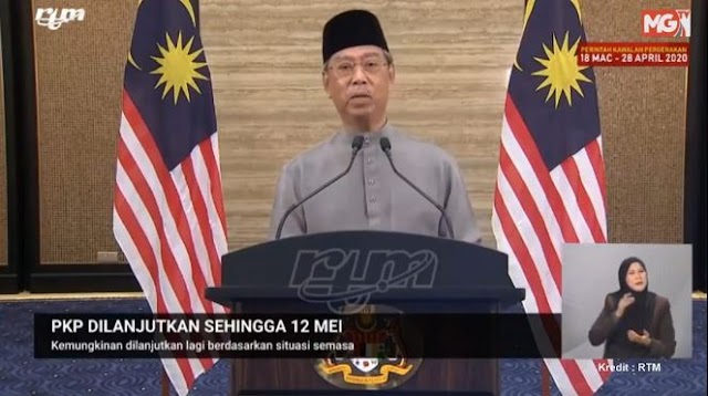 [TERKINI] PERINTAH KAWALAN PERGERAKAN DILANJUTKAN 2 MINGGU SEHINGGA 12 MAY 2020