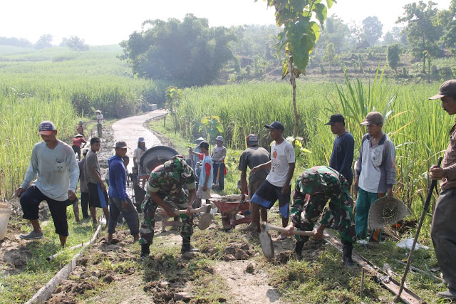 Kodim Sragen - Baru Pertama Kali Kodim Sragen Buka TMMD Tanpa Upacara