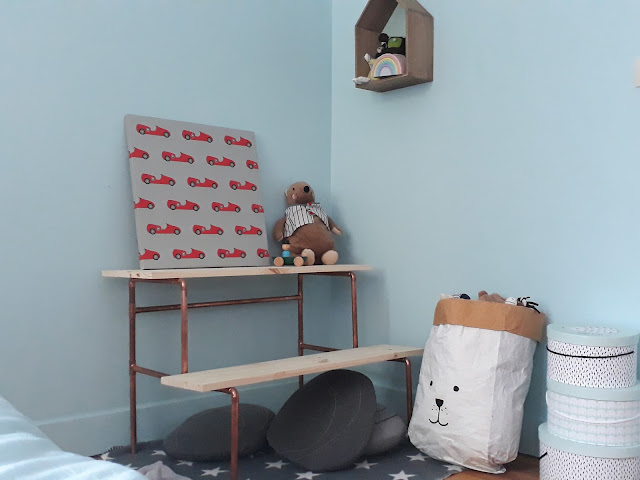 fabriquer un bureau pour enfant en cuivre