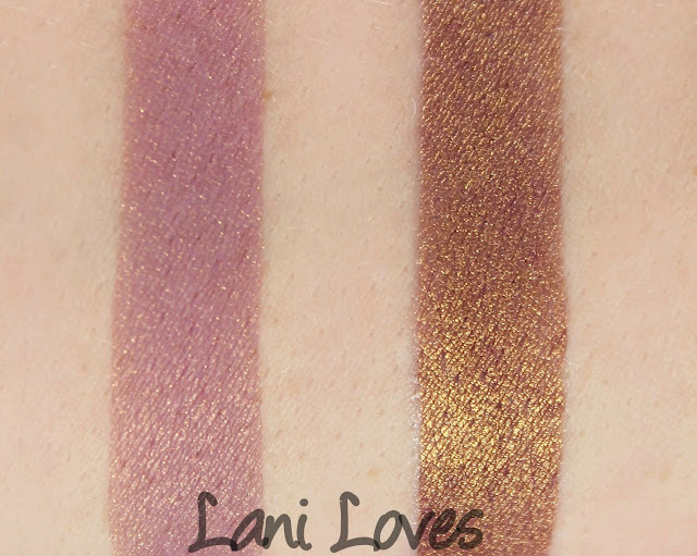 Darling Girl Brocade eyeshadow swatches & review