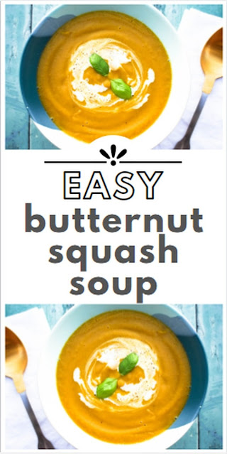 Easy roast butternut squash soup Easy Roasted Butternut Squash suitable for vegans