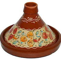 tajine, clay, cooking vessel, cone shape vessel