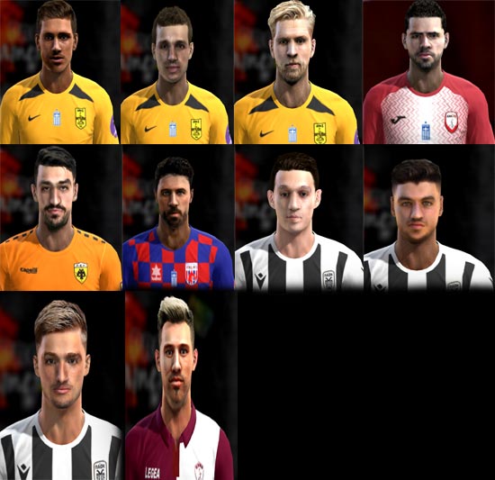 Pes 2013 Facepack Greek Superleague Kazemario Evolution