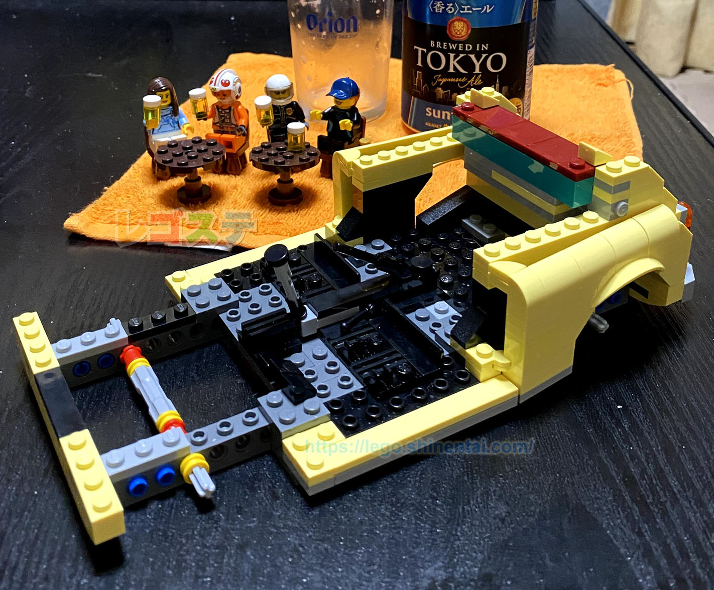 レゴ(R)LEGO(R)レビュー：10271 フィアット500：ルパン三世の愛車で