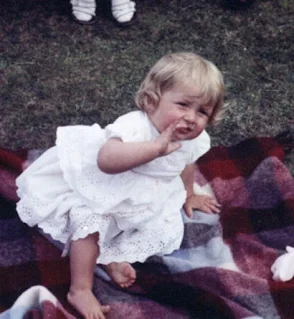 Princess Diana as a child