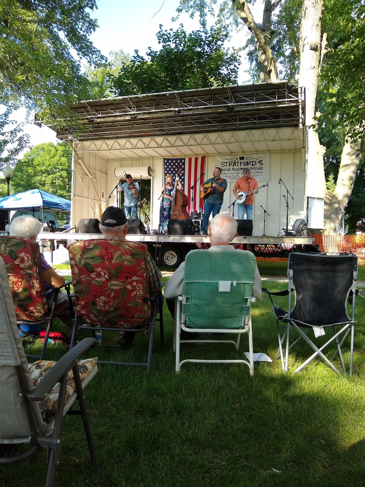 L & P Miles Saturday at Stratford Bluegrass