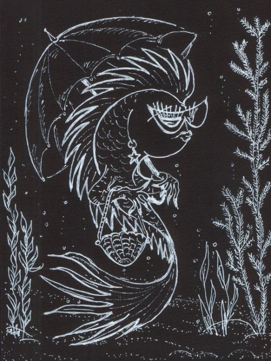 Что можно нарисовать на гравюре очень легко