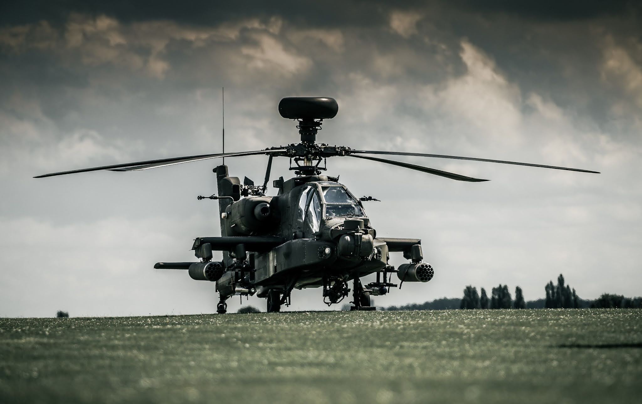 Boeing AH 64E Apache Guardian Attack Helicopter Photo