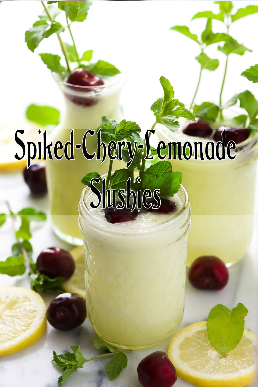 Recipes CHERRY LEMONADE VODKA SLUSHIES Easy Food & Drink RECIPES