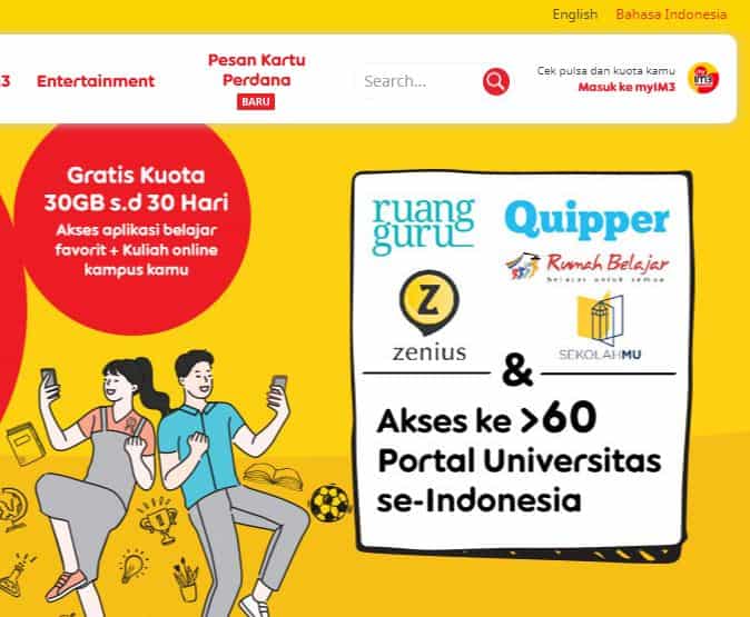 Cara Mendapatkan Kuota Gratis Indosat Ooredoo 2020 30 Gb Rp1 Review Teknologi Sekarang