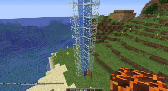 How to Make a Water Elevator in Minecraft