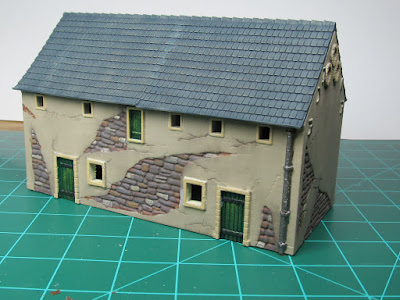 Game Room Games 15mm Finished Painted Terrain Big Barn Toys