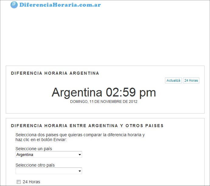BLOG CON LINKS: CALCULA LA DIFERENCIA HORARIA ENTRE PAISES