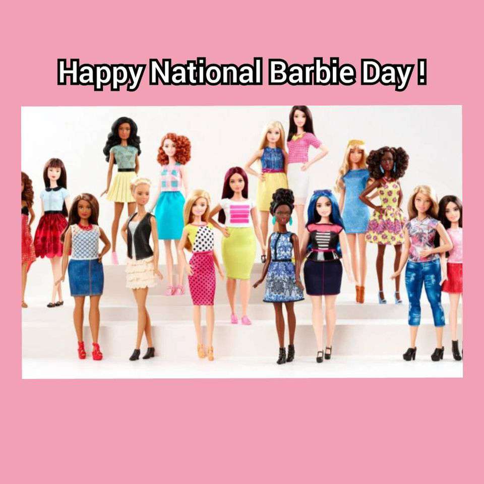 National Barbie Day Wishes Sweet Images