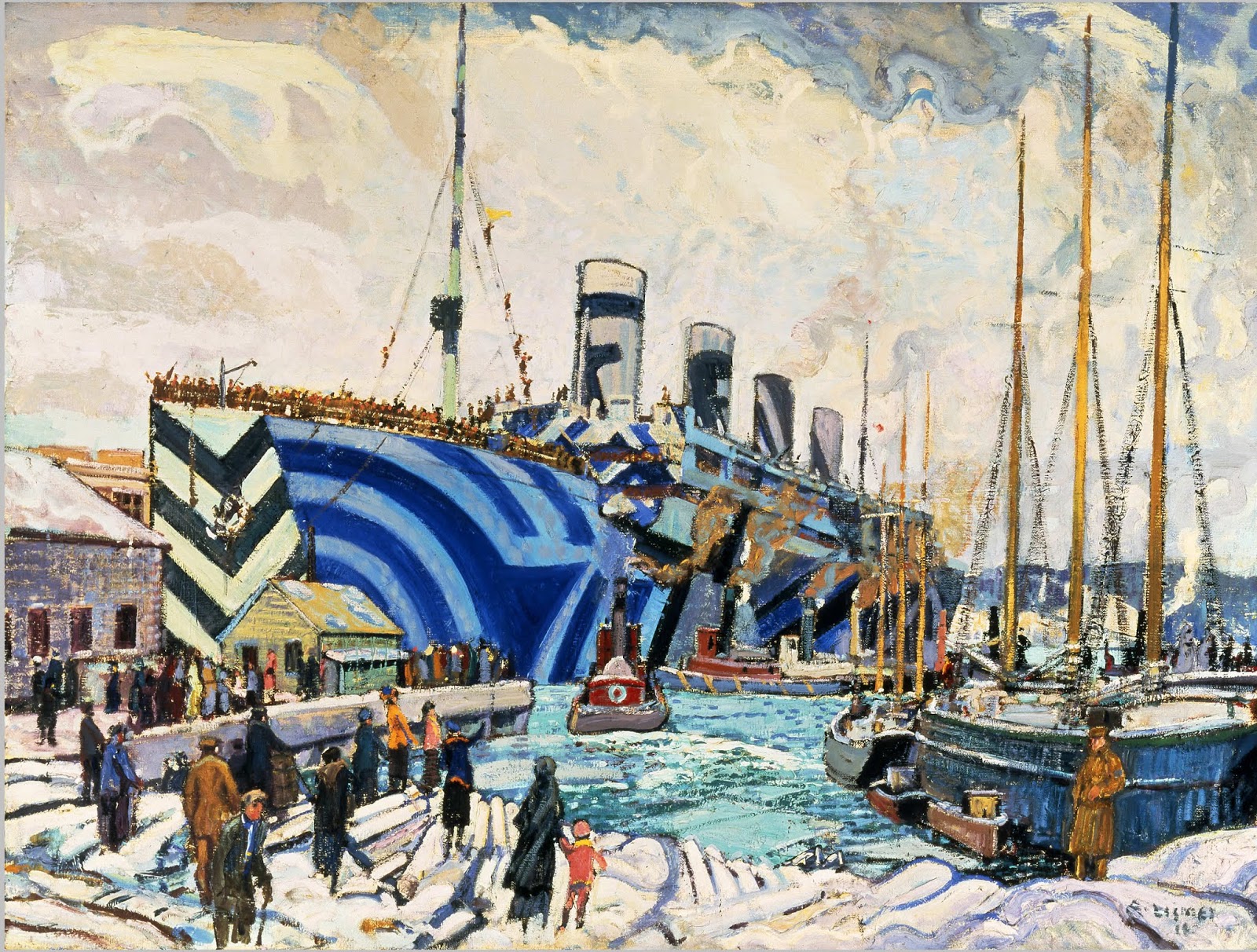 Heroes, Heroines, and History Dazzle Camouflage