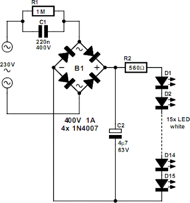 Circuit Diagram For Series Led