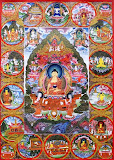 THANGKA - La vida de Buddha