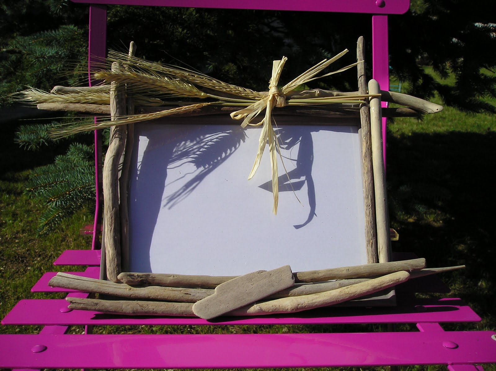 Art Déco Bois Flotté Création de Cadres photos en bois flotté