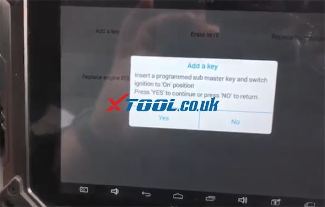 Toyota Innova Crysta H Chip add spare key via XTOOL X100 PAD2  05