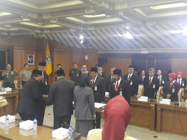 Ganjar Pranowo Lantik Plt Bupati Jepara dan Brebes 1 plt