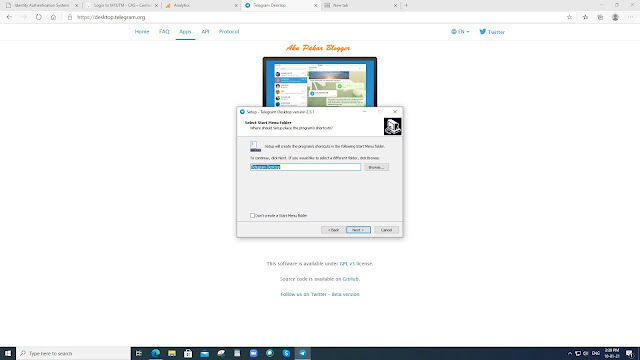 Cara Menggunakan Telegram di Penyemak Imbas (Browser) dan Desktop (PC)
