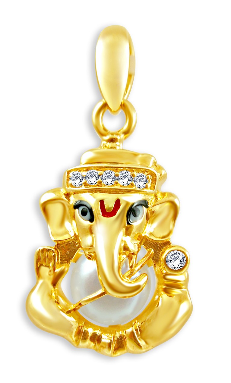 Ganesh Pendants Collections SUDHAKAR GOLD WORKS