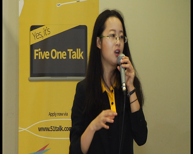 Ms. Sue, Founder and Country Manager of 51Talk
