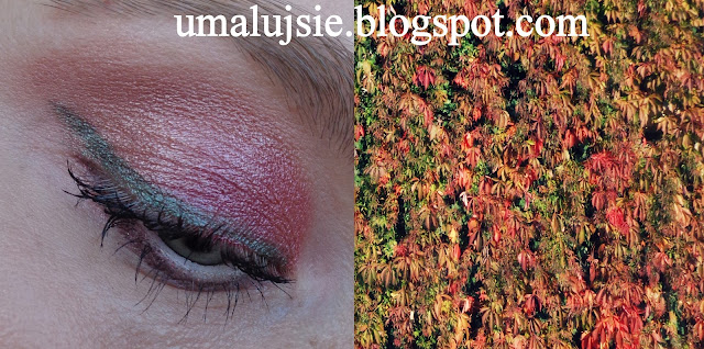 Makijaż w kolorach jesiennych liści