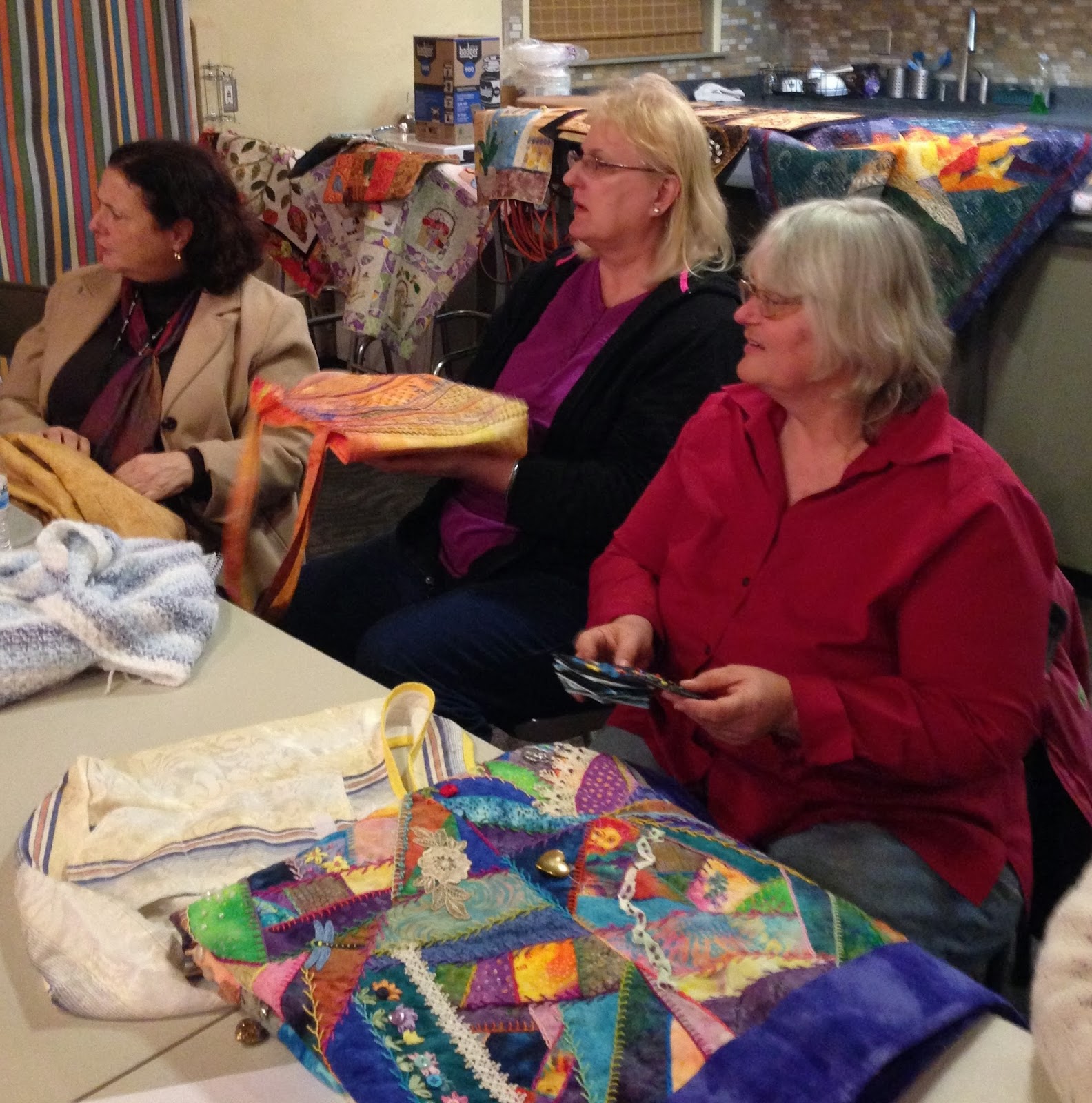 Pins and Needles Art Quilting January 2014