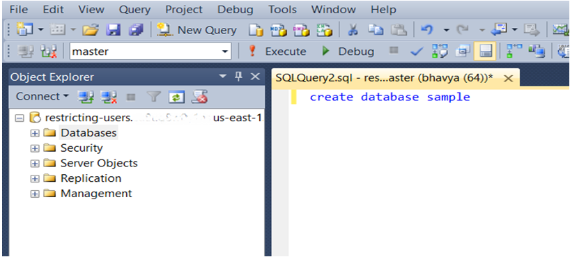 Allow access to an RDS instance from DMS which is outside your AWS account.