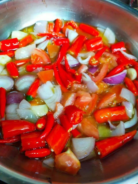 Sambal ayam geprek resepi Resipi Sambal