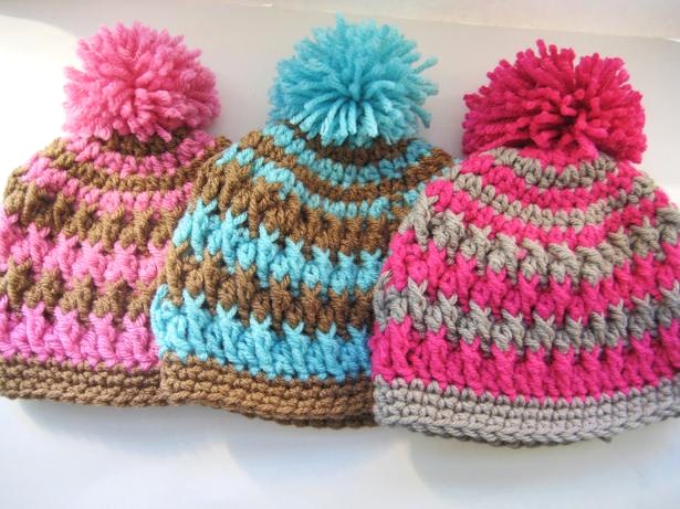 Crochet Mesh Beanie Hat - A Free Pattern