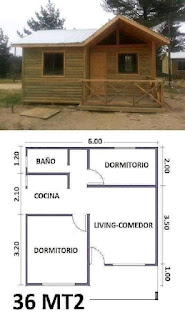 Planos para pequeñas cabañas de madera