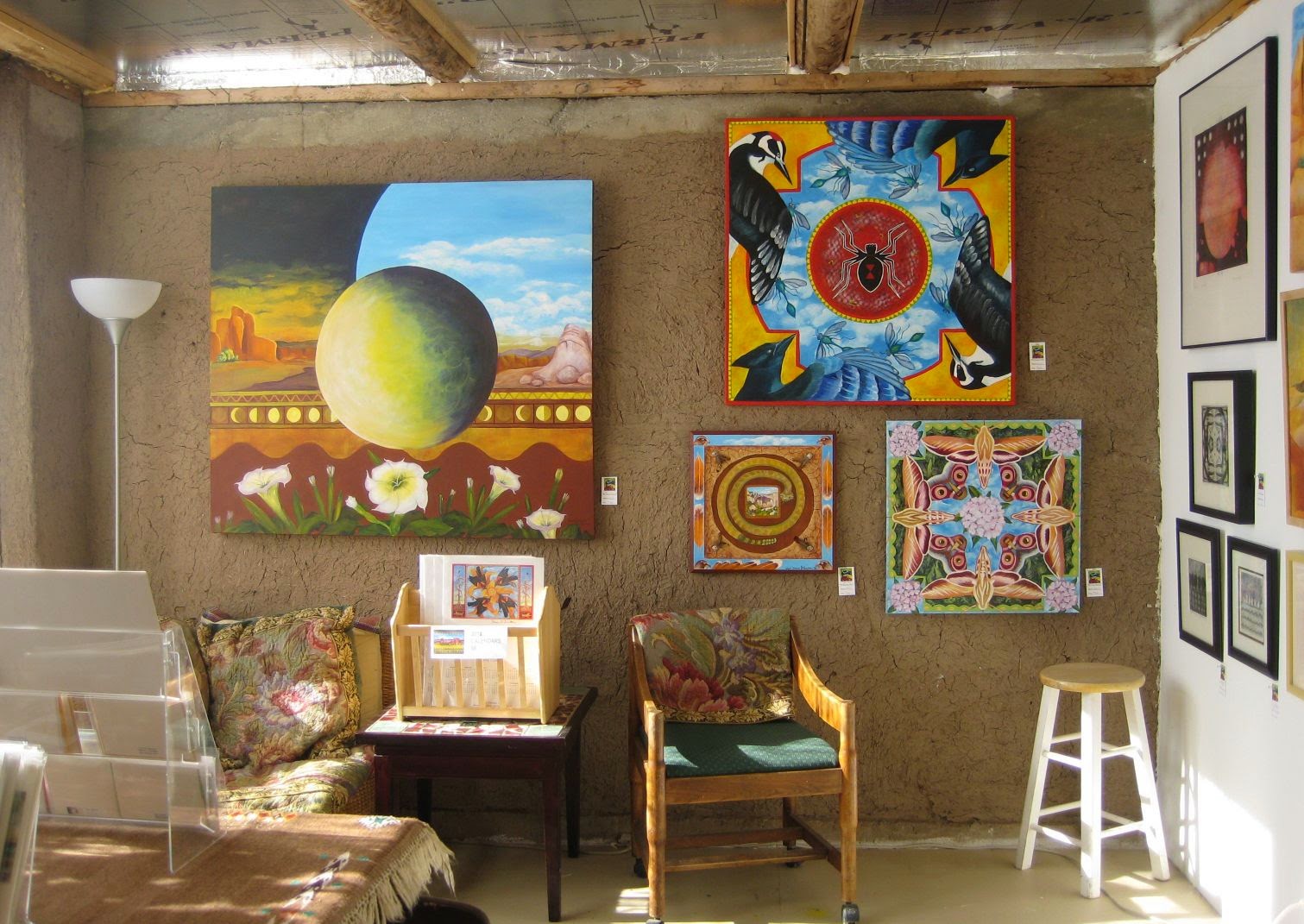 My Studio in Chamisal, NM