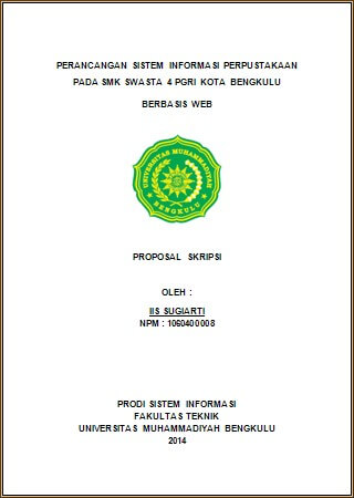 Contoh Proposal Skripsi Teknik Informatika Peatix Contoh Proposal Skripsi Teknik Informatika Peatix