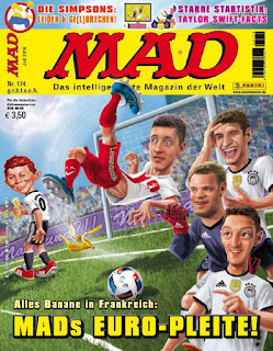 Mad, Comic, 174, Magazin, Fifa, Fussball EM, Superman vs. Batman, Simpsons