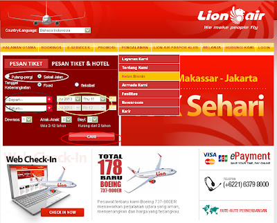 Cara Cek Harga Tiket Pesawat Lion Air | Tips Blogger dan ...