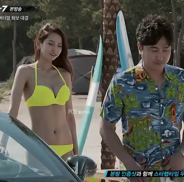 여성 모델들과 촬영하는 탑기어 안느 ㄷㄷ.gif | 인스티즈