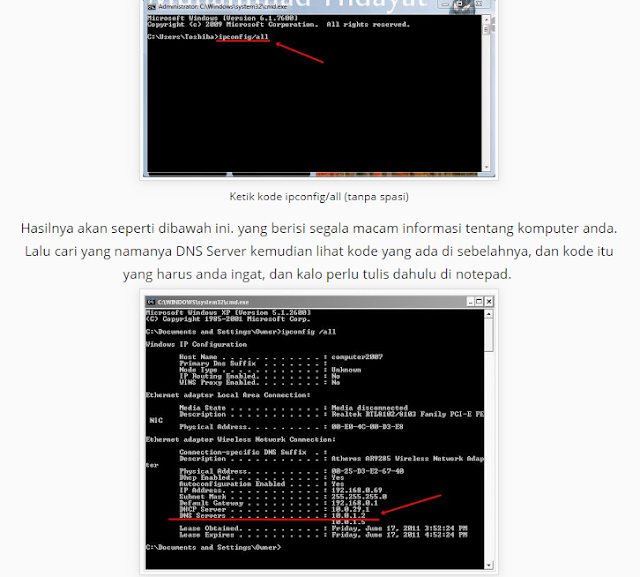 Cara ambil Bandwith Wifi Melalu CMD di windows 7