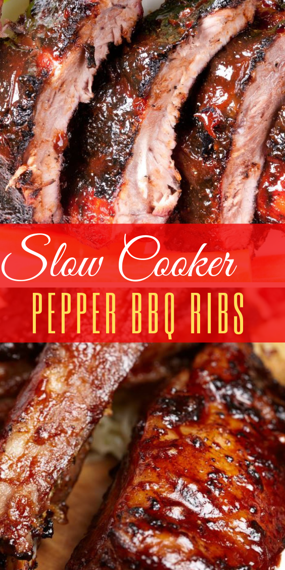 Slow Cooker Dr. Pepper Bbq Ribs