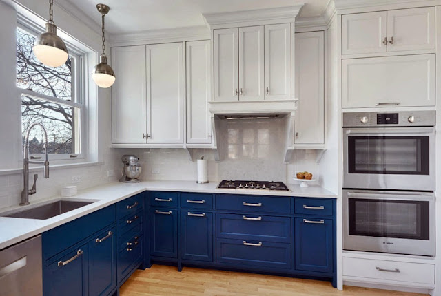 Blue-and-white-Kitchen-Cabinet-Ideas